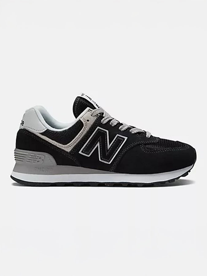 New Balance 574 Black/White Shoes Fall 2025 | BLACK/WHITE