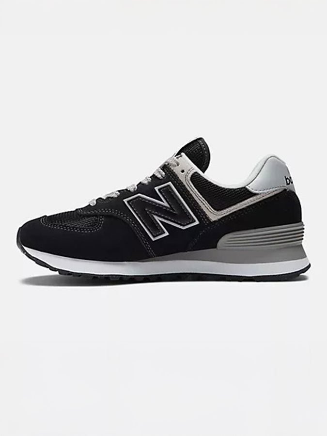 New Balance 574 Black/White Shoes Fall 2025 | BLACK/WHITE
