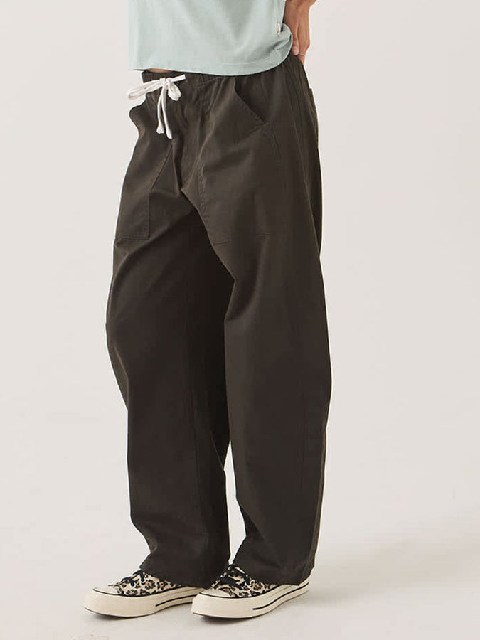 Brixton Utility Everyday Barrel Washed Black Pants Fall 2026 | WASHED BLACK