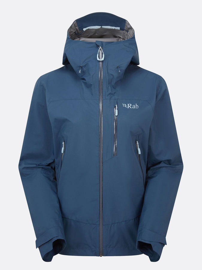 Rab Downpour Mountain Jacket Spring 2026 | TEMPEST BLUE