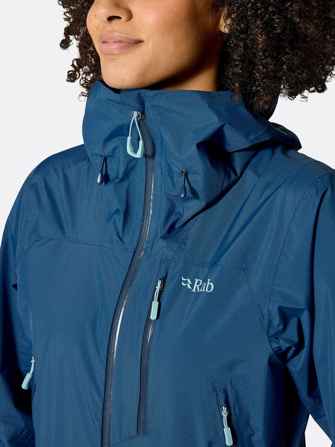 Rab Downpour Mountain Jacket Spring 2026 | TEMPEST BLUE