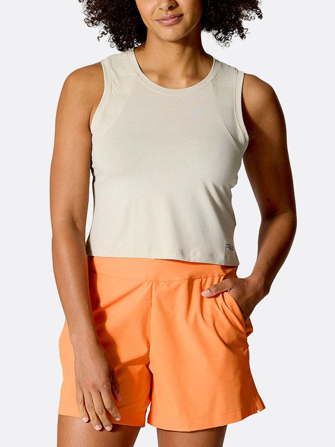 Rab Rivelin Crop Tank Top Spring 2026 | PEBBLE