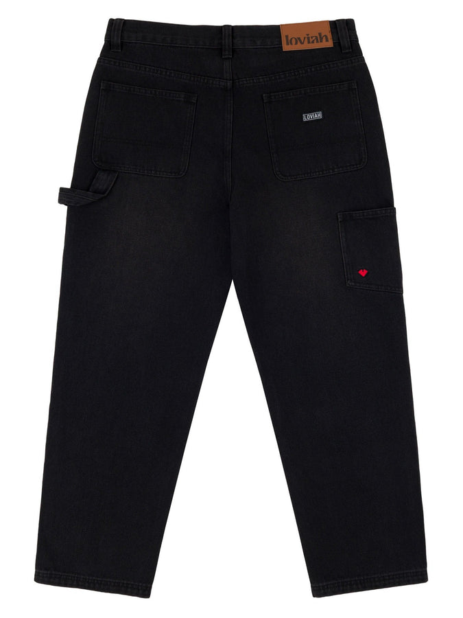 Loviah Work Sand Blasted Jeans Spring 2026 | DIRTY WASH BLACK FADE