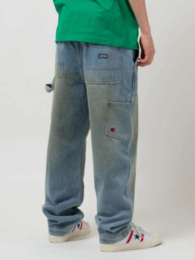 Loviah Work Sand Blasted Jeans Spring 2026 | DIRTY BLEACH FADE