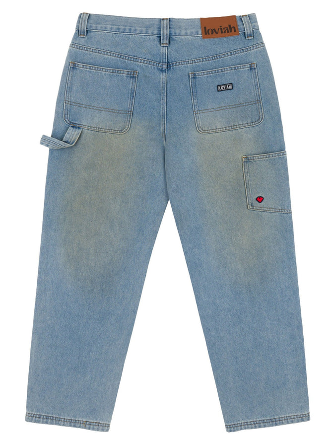 Loviah Work Sand Blasted Jeans Spring 2026 | DIRTY BLEACH FADE