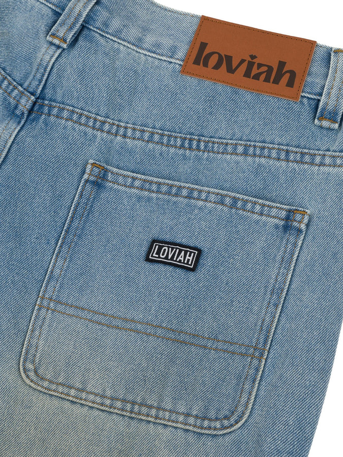 Loviah Work Sand Blasted Jeans Spring 2026 | DIRTY BLEACH FADE