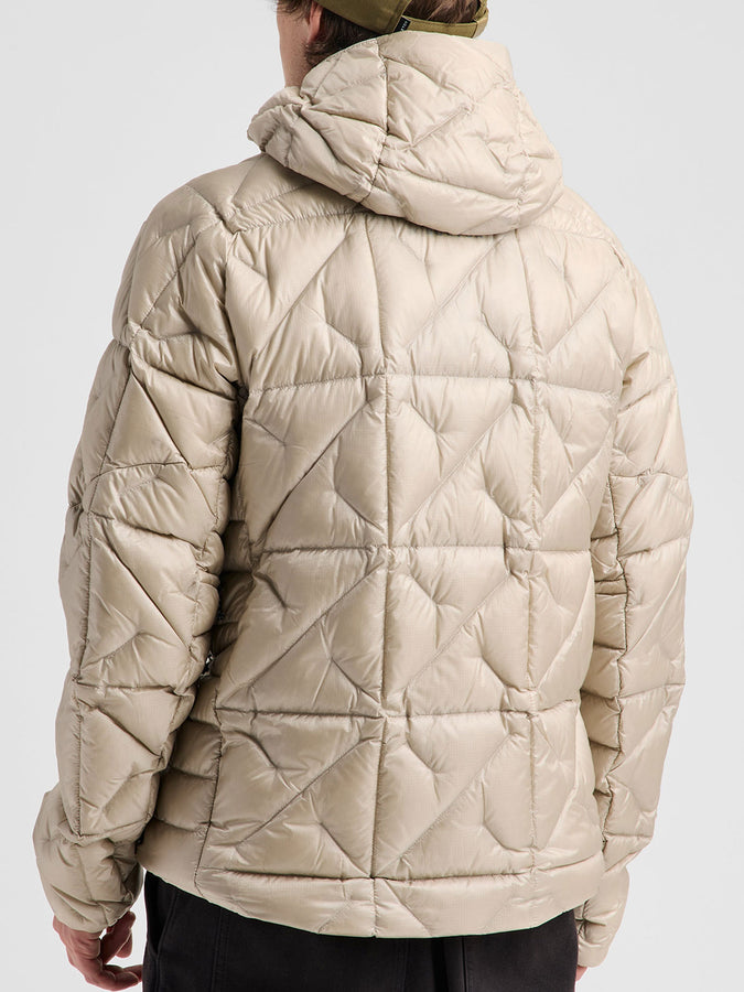 Burton [ak]® Baker Hooded Down 2027 – Insulator Jacket | CHINCHILLA GREY (E7M)