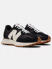 New Balance 327 Black/White/Mineral Red Shoes