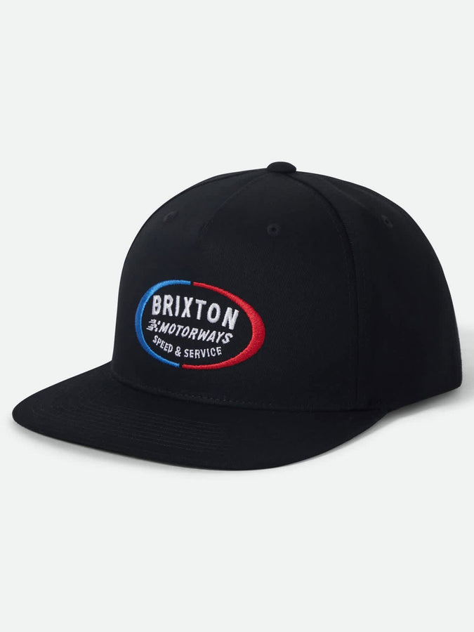 Brixton Rhett Snapback Hat | BLACK