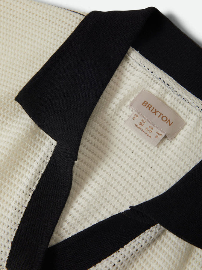 Brixton Varsity T-Shirt Spring 2026 | OFF WHITE/BLACK