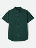 Brixton Sanford Oxford Short Sleeve Buttondown Shirt Spring 2026