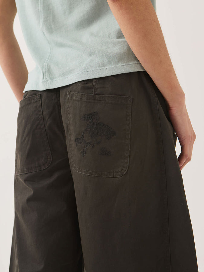 Brixton Utility Everyday Barrel Washed Black Pants Fall 2026 | WASHED BLACK