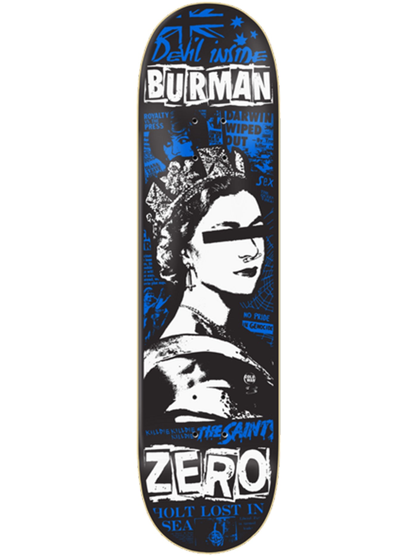 Zero Burman Queen 8.25 Skateboard Deck