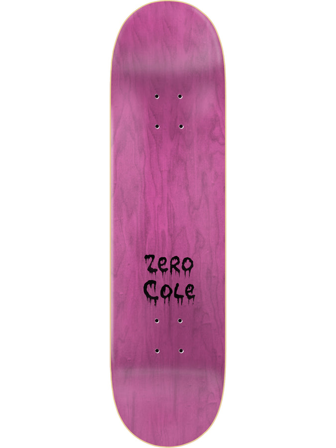 Zero Springfield Horror Cole 8.25 Skateboard Deck | BLACK