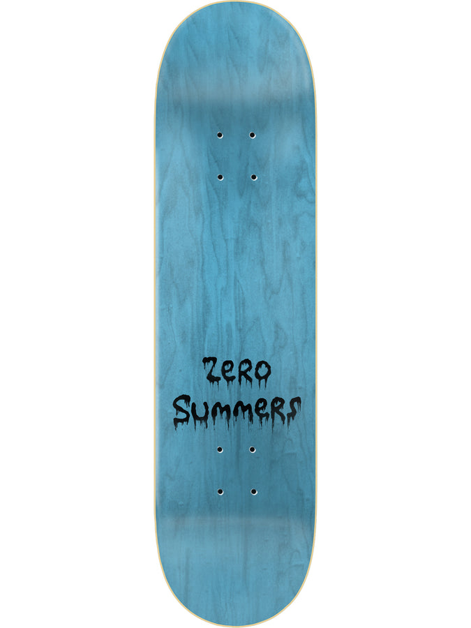 Zero Springfield Horror Summers 8.5 Skateboard Deck | BLACK