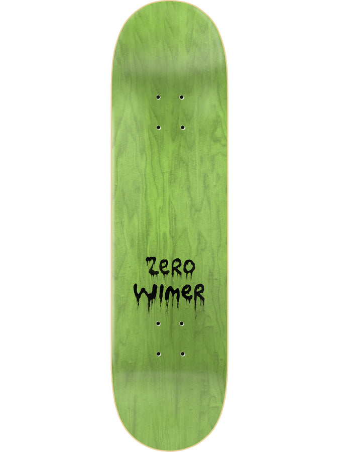 Zero Springfield Horror Wimer 8.25 Skateboard Deck | BLACK