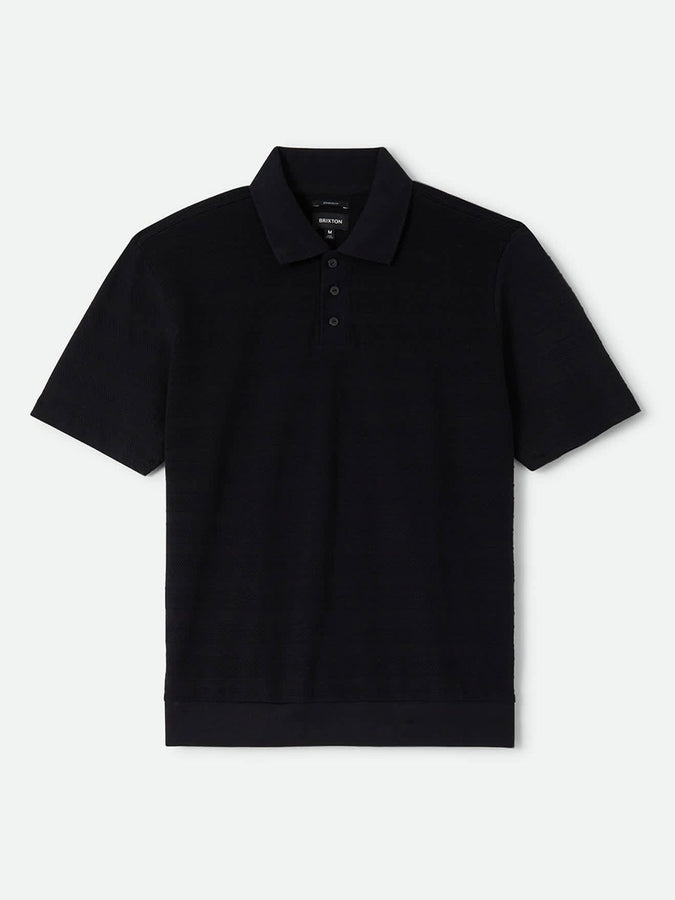 Brixton Stereo Short Sleeve Polo Holiday 2026 | BLACK