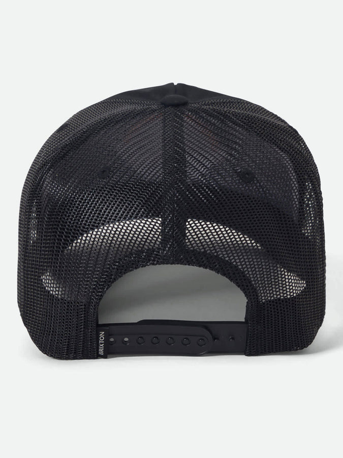 Brixton Leeway Trucker Hat | BLACK/BLACK