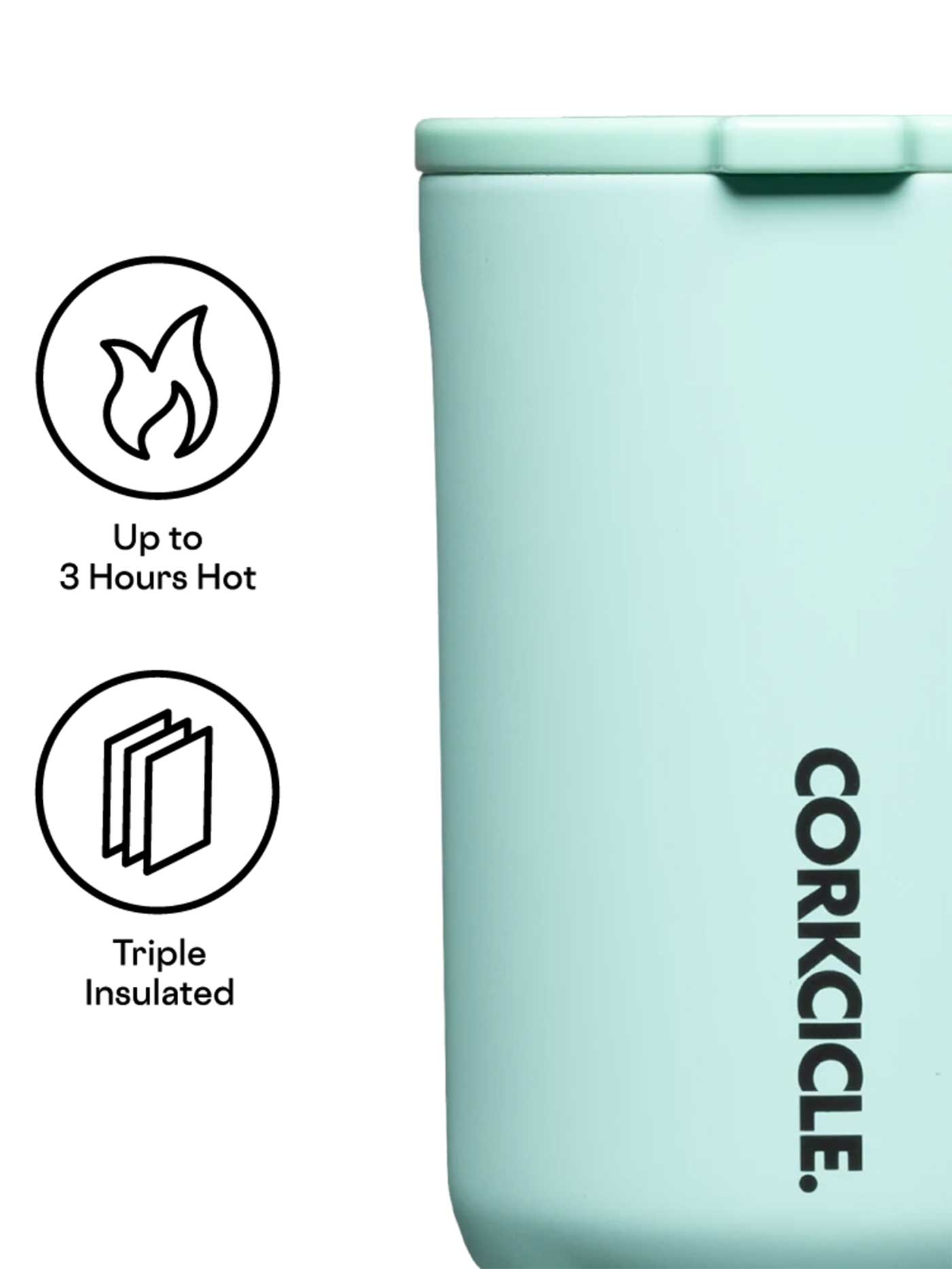 CORKCICLE 24OZ COLD CUP - SUN-SOAKED TEAL- Catalyst