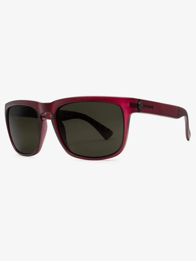 Electric Jason Momoa Knoxville XL Polarized Sunglasses | MATTE BOARS BLOOD/GRY POL