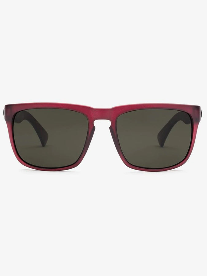 Electric Jason Momoa Knoxville Polarized Sunglasses | MATTE BOARS BLOOD/GRY POL