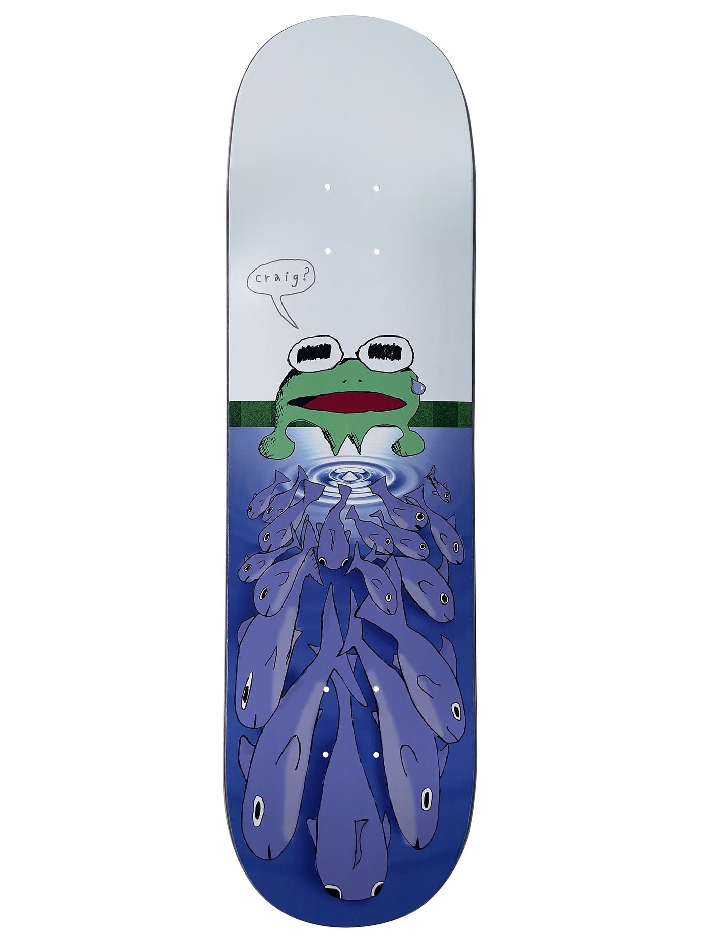 Frog Chris Milic I Quit! 8.375 & 8.6 Skateboard Deck