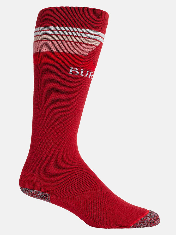 Burton Emblem Midweight Snowboard Socks 2023 | SUN DRIED TOMATO (601)