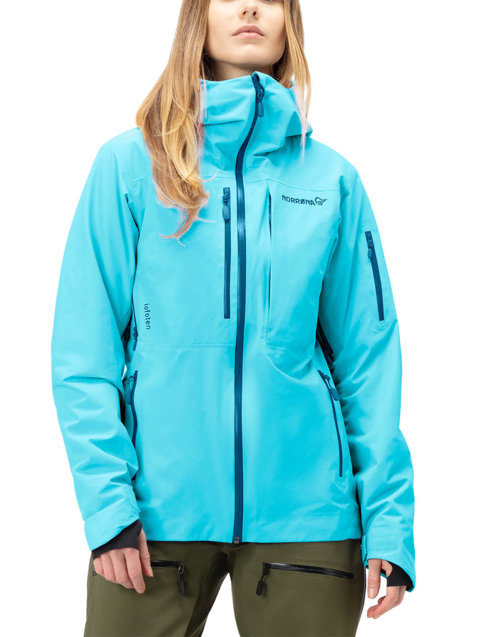 Norrona Lofoten Gore-Tex Insulated Snowboard Jacket 2023 | AQUARIUS (2368)