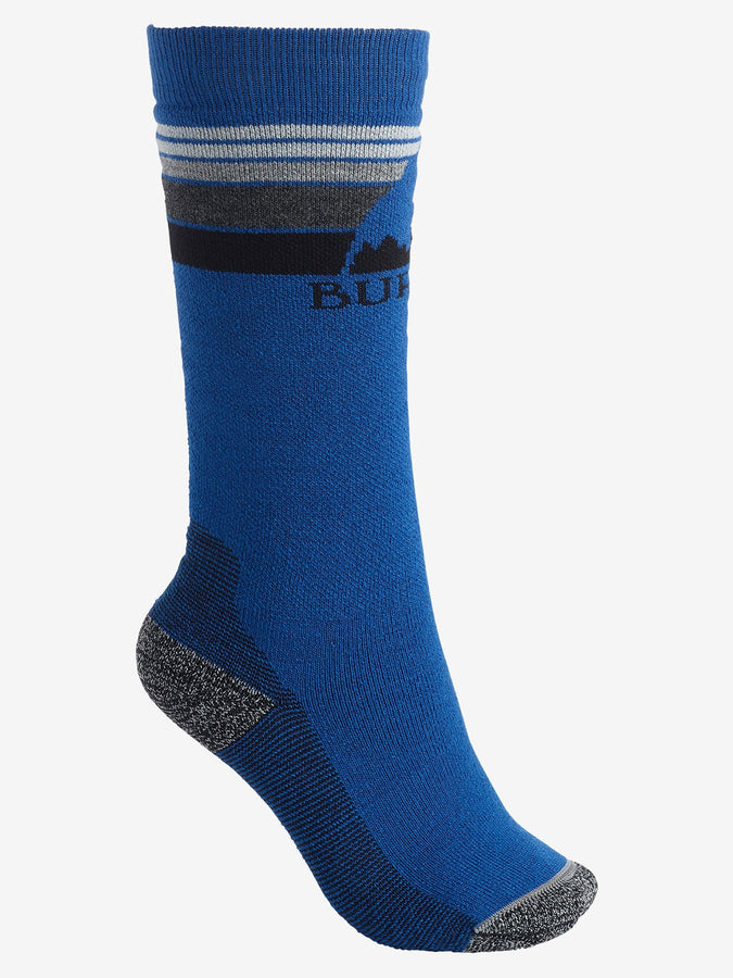 Burton Emblem Midweight Snowboard Socks 2023 | CLASSIC BLUE (400)