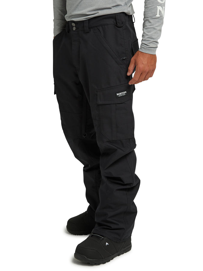 Burton Cargo Relaxed Fit Snowboard Pants 2024 | TRUE BLACK (001)