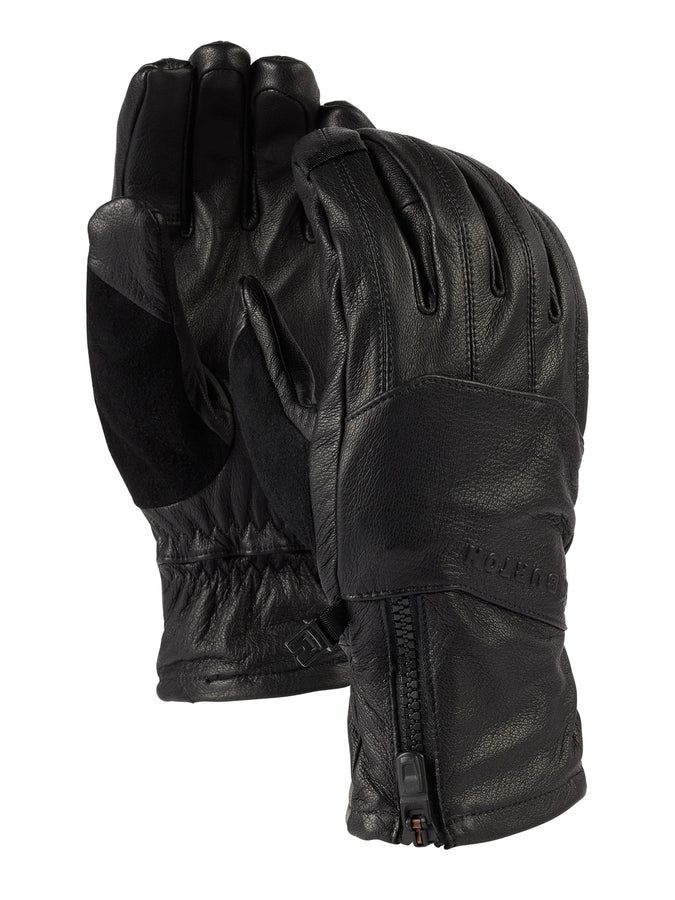 Burton [ak] Leather Tech Snowboard Gloves 2023 | TRUE BLACK (002)