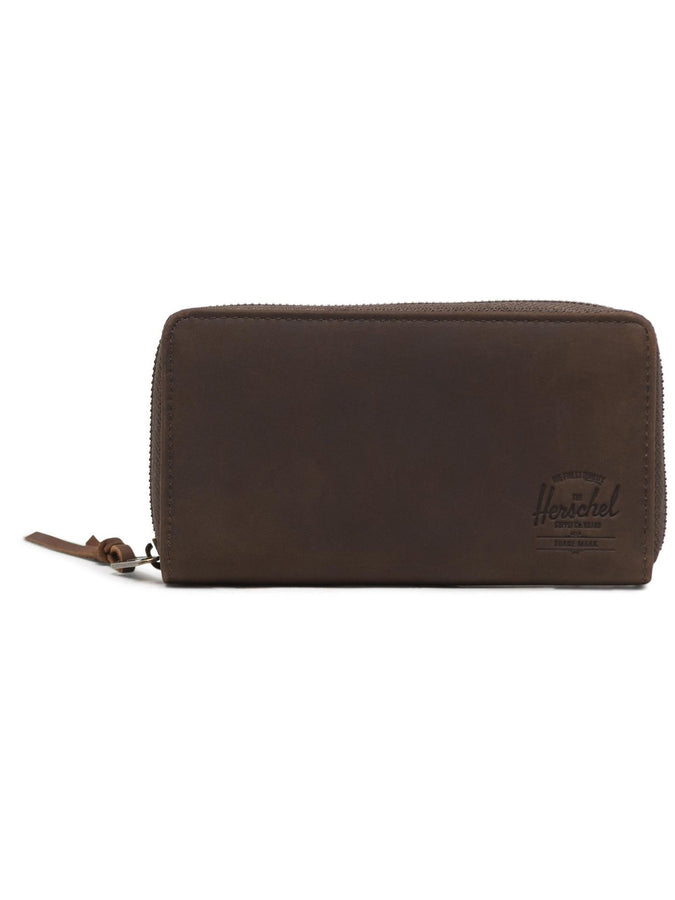 Herschel Thomas Leather Wallet | NUBUCK BROWN (02233)