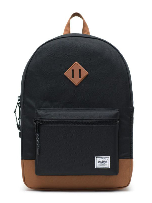 Herschel Heritage XL Backpack | BLACK/SADDLE BRN (02462)