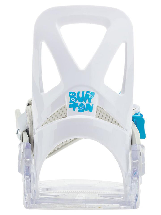 Burton Grom Kids Snowboard Bindings 2024 | WHITE (100)