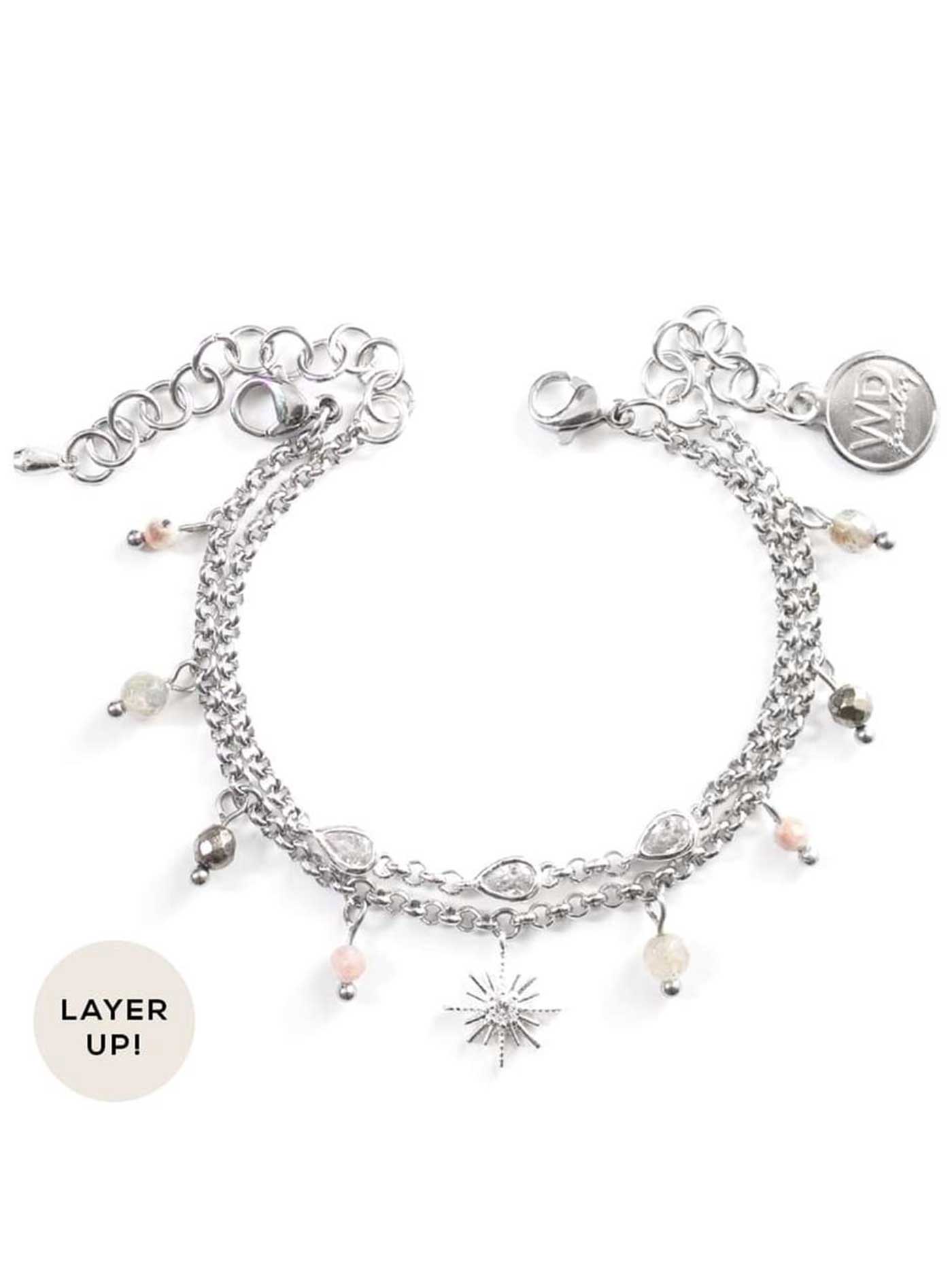 Stardust Silver Set Bracelet