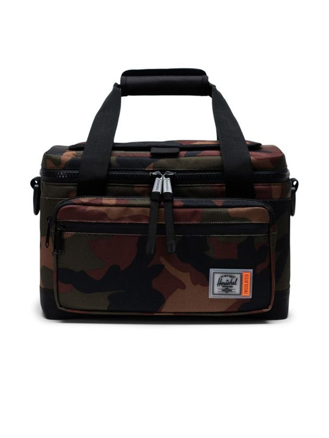 Herschel Pop Quiz Cooler 12 Pack Insulated Bag | WOODLAND CAMO (05289)
