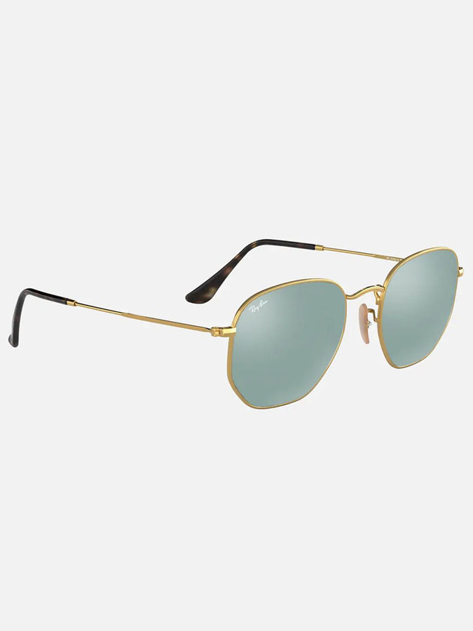 Ray-Ban Hexagonal Flat Lenses Sunglasses | GOLD/SILVER FLASH