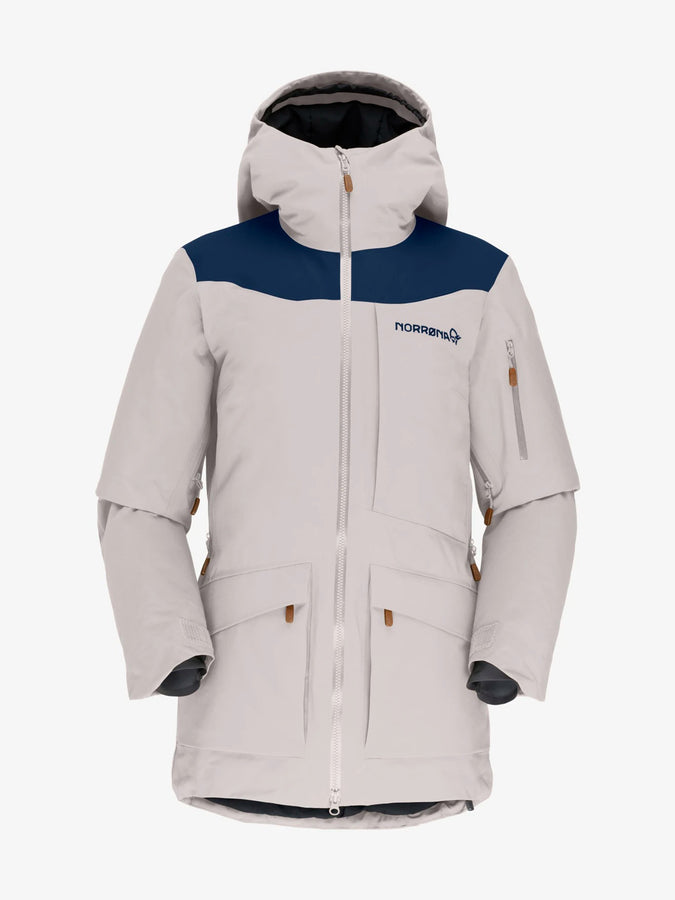 Norrona GORE-TEX Tamok Thermo80 Snowboard Jacket 2023 | PURE CASHMERE (9001)