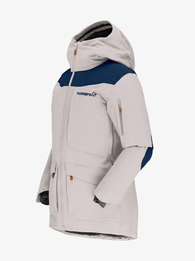 Norrona GORE-TEX Tamok Thermo80 Snowboard Jacket 2023 | PURE CASHMERE (9001)