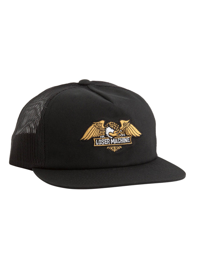 Loser Machine Wings Trucker Snapback Hat | BLACK (BLK)