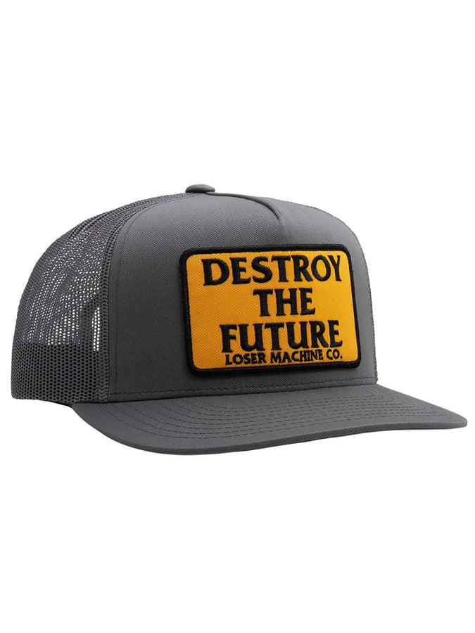 Loser Machine Destroy Trucker Hat | CHARCOAL (CHA)