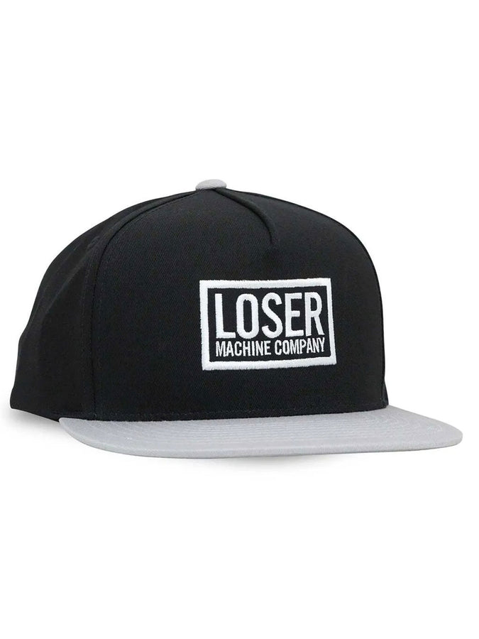 Loser Machine Chain Box Snapback Hat | SILVER (SIL)