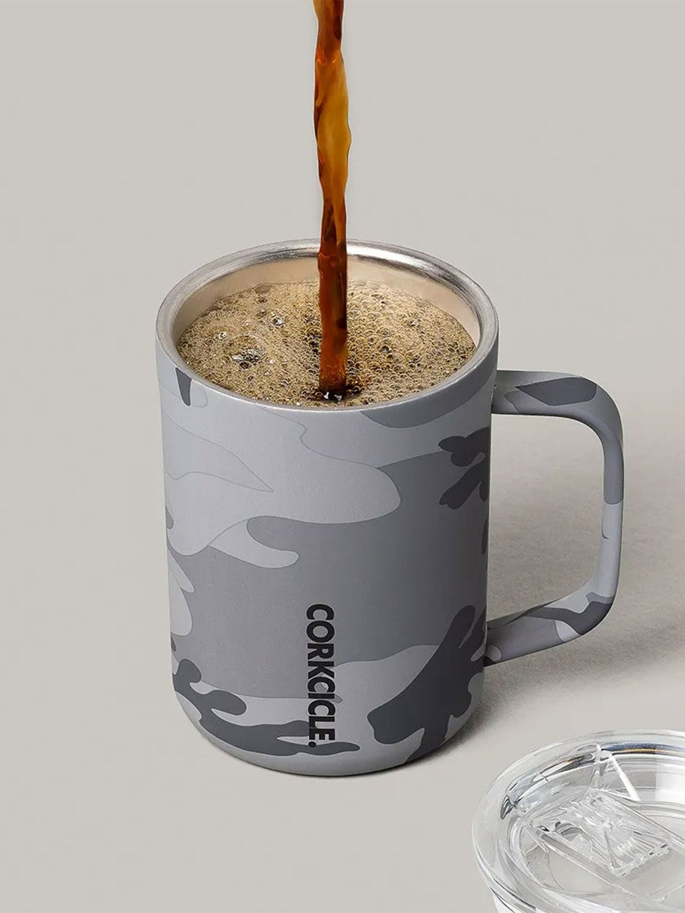 Corkcicle Camo 16oz Coffee Mug