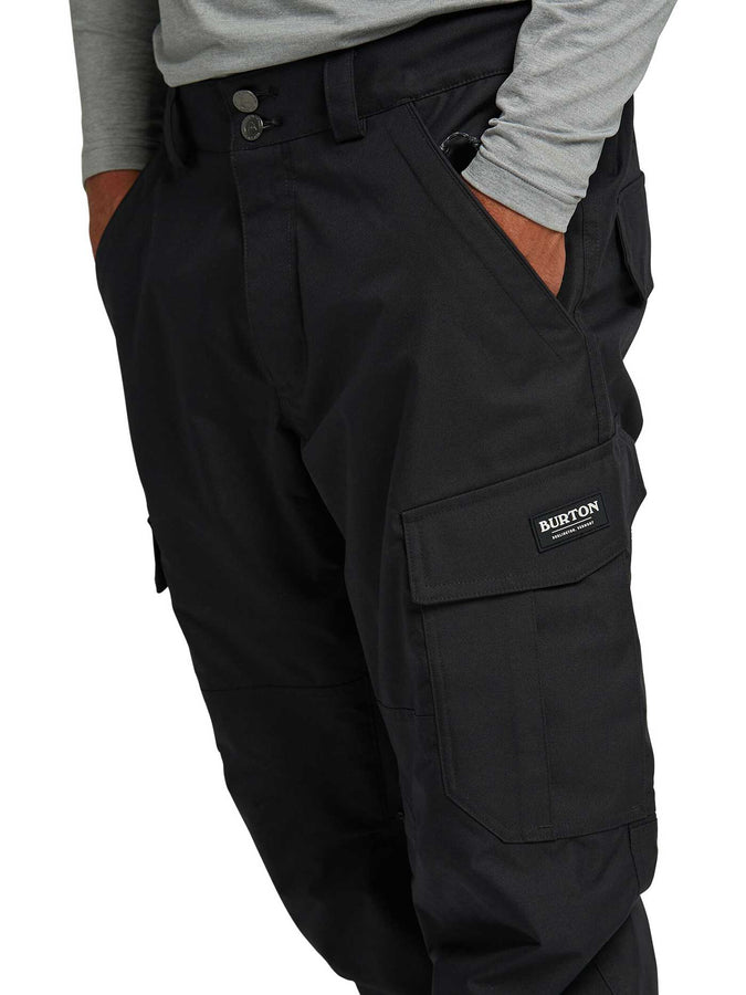 Burton Cargo Regular Fit Snowboard Pants 2024 | TRUE BLACK (001)