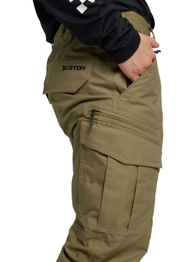 Burton Cargo Regular Fit Snowboard Pants 2024 | MARTINI OLIVE (300)