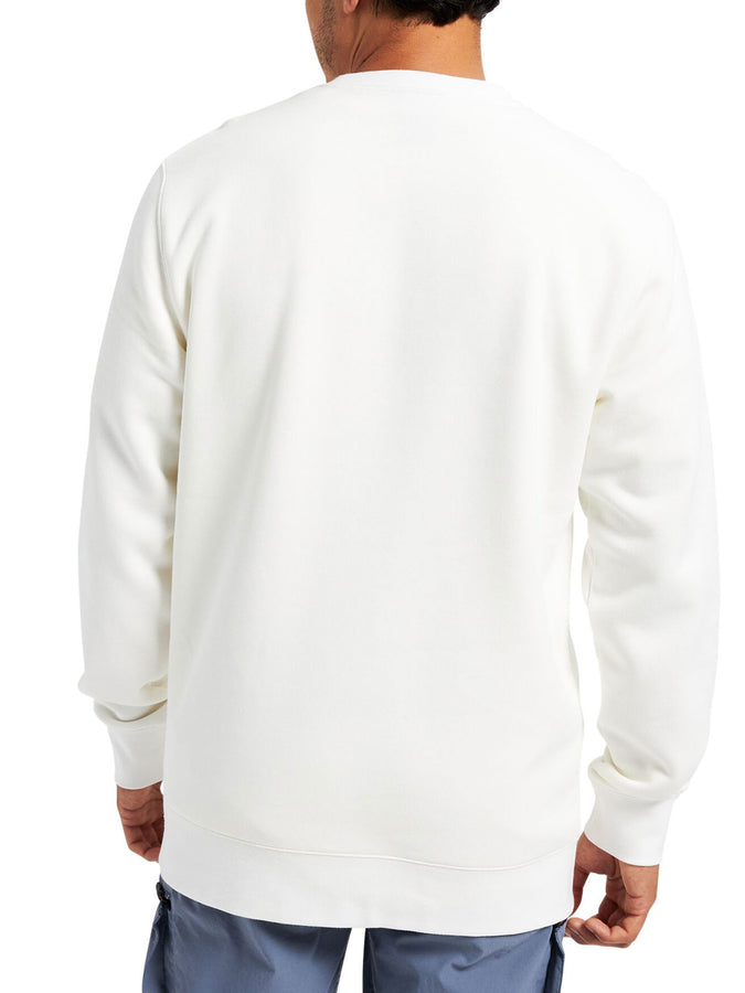 Burton BRTN Crewneck Sweatshirt | STOUT WHITE (100)