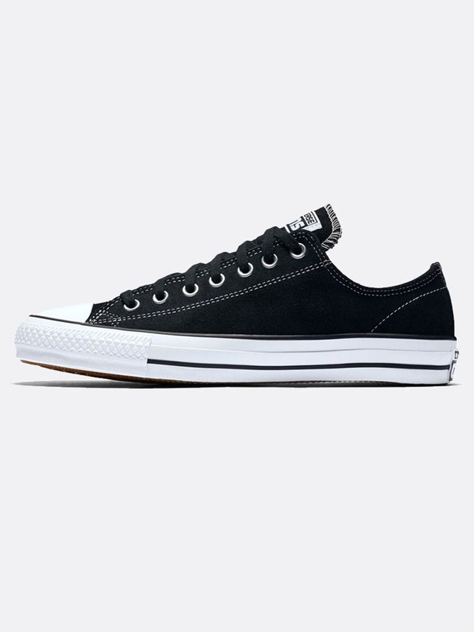 Converse CTAS Pro Suede OX Black/White Shoes | BLACK/WHITE