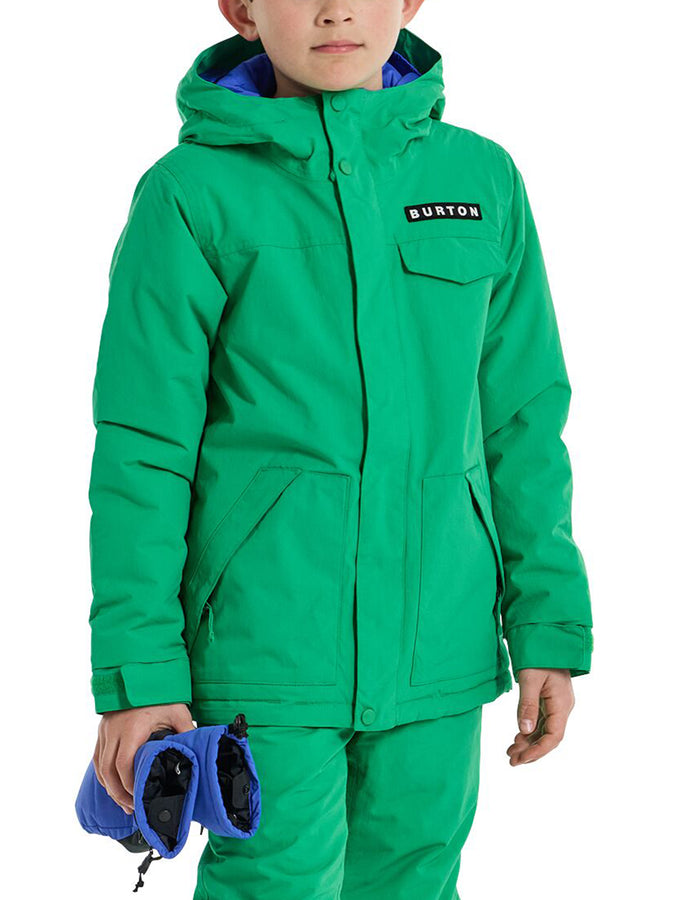 Burton Dugout  Kids Snowboard Jacket 2023 | CLOVER GREEN (301)