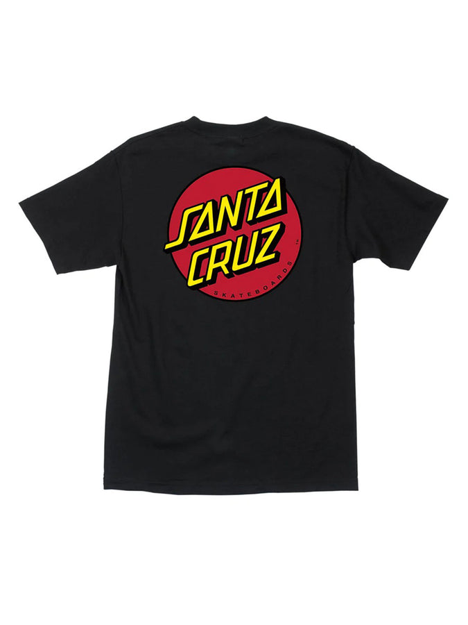 Santa Cruz Classic Dot T-Shirt | BLACK