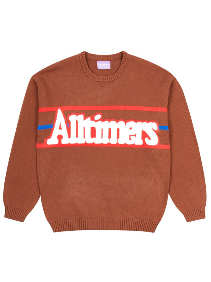 Alltimers Spring 2023 Broadway Knit Sweater | BROWN (BRN)